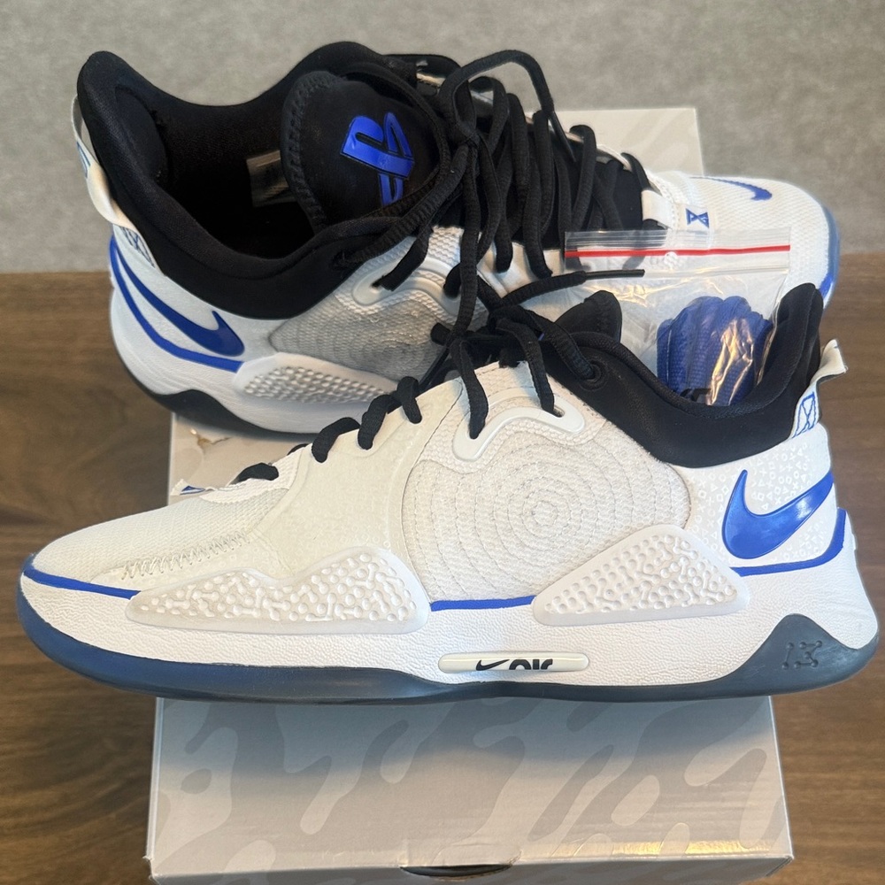 Nike PG 5 PlayStation White
